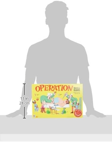 Hasbro Gaming Operation Electronic Board Game, Family Games for Kids Ages 6+, Kids Board Games for 1+ Players, Funny Games for Kids, Easter Gifts for Boys and Girls (Amazon Exclusive)