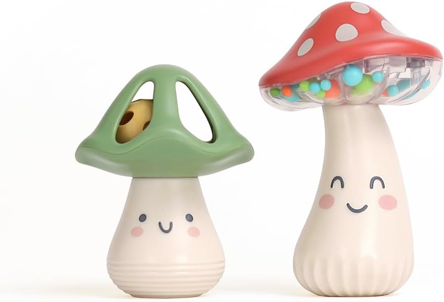 Itzy Ritzy Mini Maracas Musical Set (Mushroom)