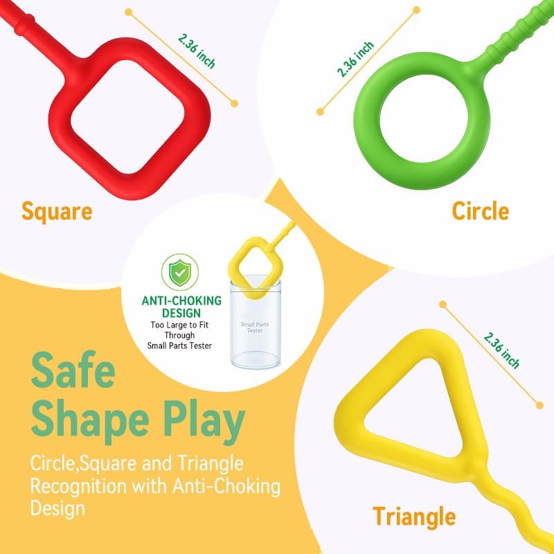 Montessori Silicone Pulling Toy for Babies