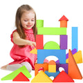 LOLO TOYS Large Building Foam Blocks for Toddlers – Giant Jumbo Big Building Blocks (30 Pieces)