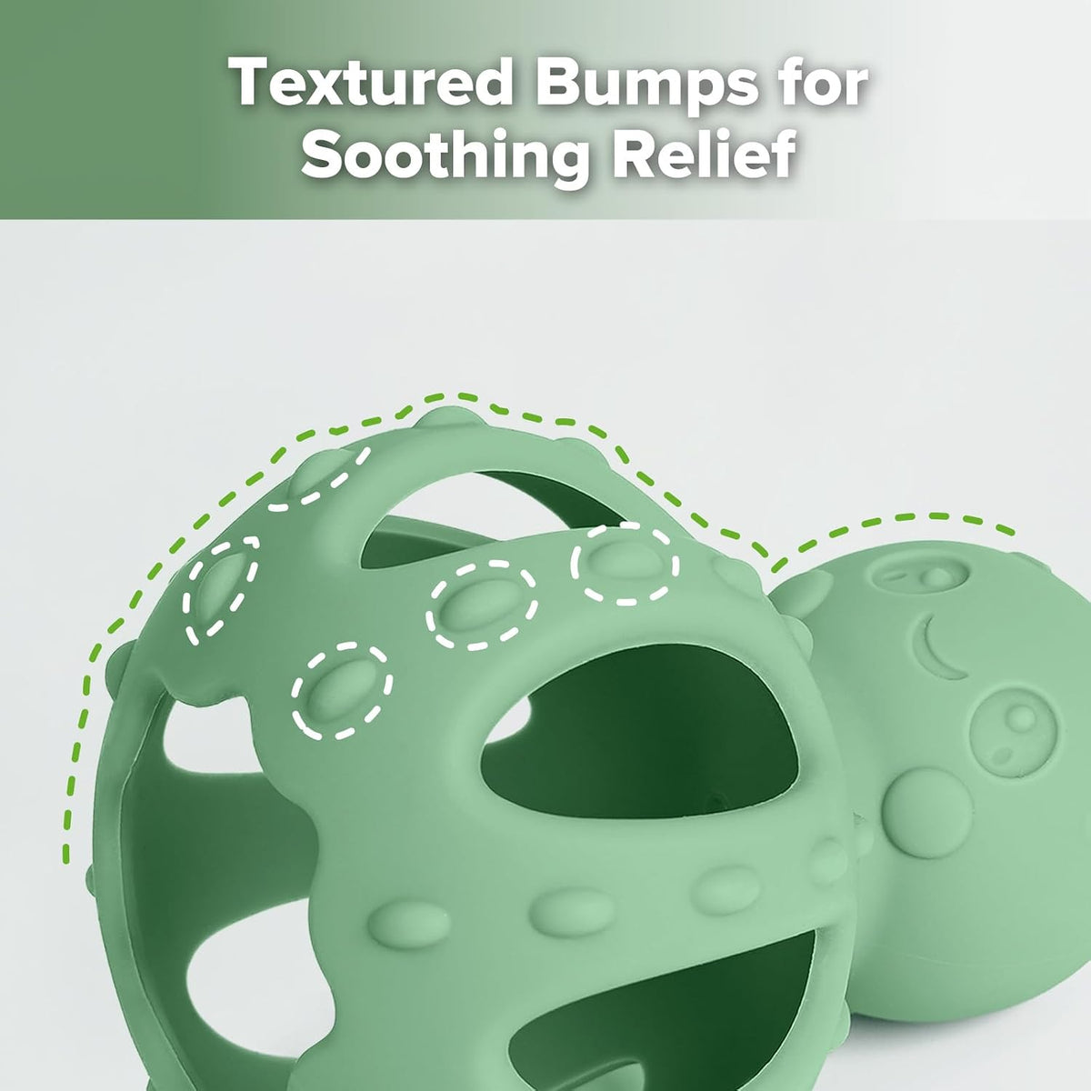 haakaa Octopus Rattle Teether for Babies 3M+, 2-in-1 Baby Teething Toy