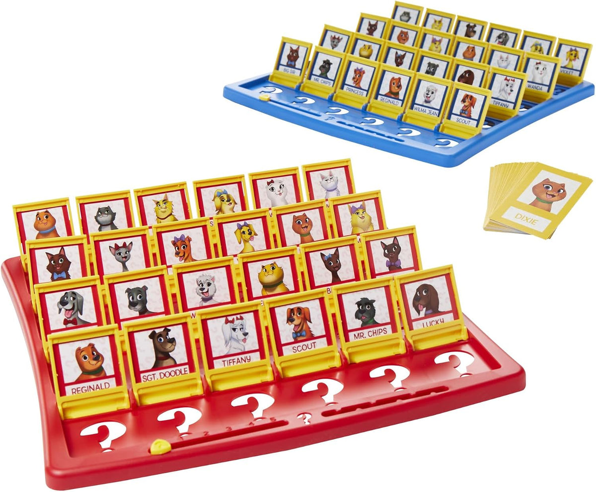 Hasbro Gaming Guess Who? Plus Board Game with People & Pet Cards