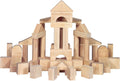 Melissa & Doug Standard Unit Solid-Wood Building Blocks with Wooden Storage Tray, 60-Piece Hardwood Sorting & Stacking Toys for Building & Balancing, Preschool Learning Toys for Kids Ages 3+
