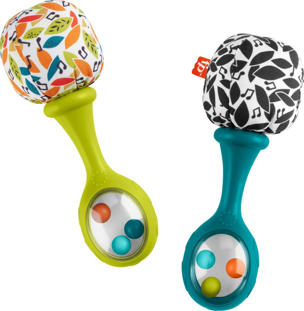 Fisher-Price Rattle ‘n Rock Maracas Set, Newborn Toys, Ages 3+ Months