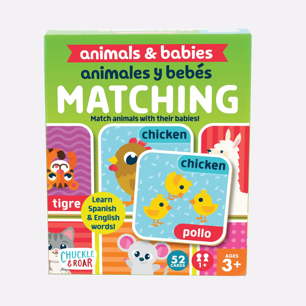 Chuckle & Roar Alphabet Matching Memory Game, Toddler Games, Kids Ages 3+