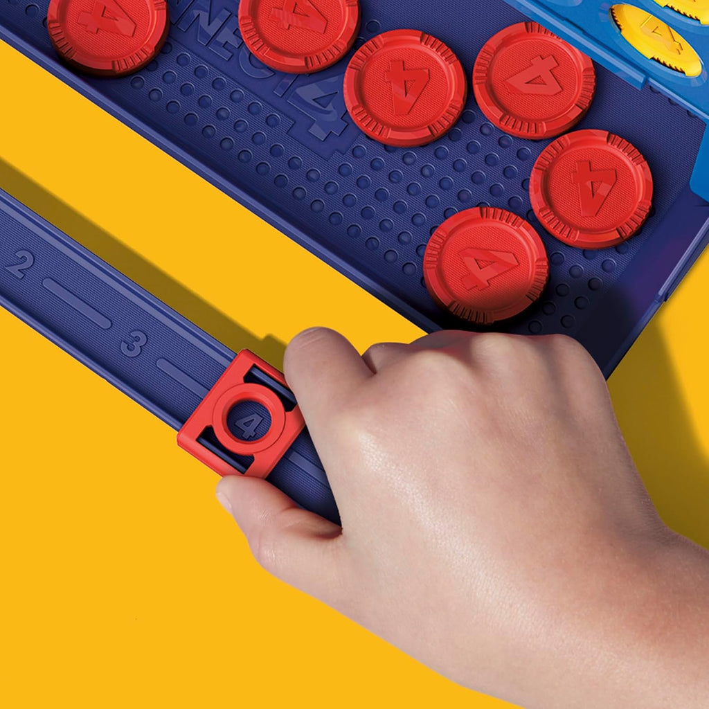 Official Hasbro Games Connect 4 Game (2025 Edition) | All-in-1 Storage, Carrying Case, Score Tracker | Ages 6+ | 2 Players | Family Games for Kids