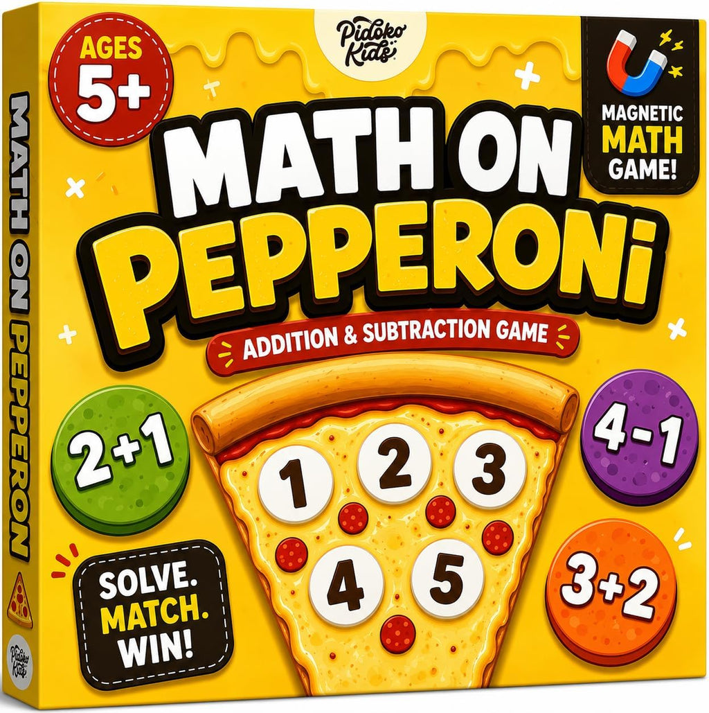 Addition & Subtraction Math Board Game Kindergarten Math Games for Kids 5-7