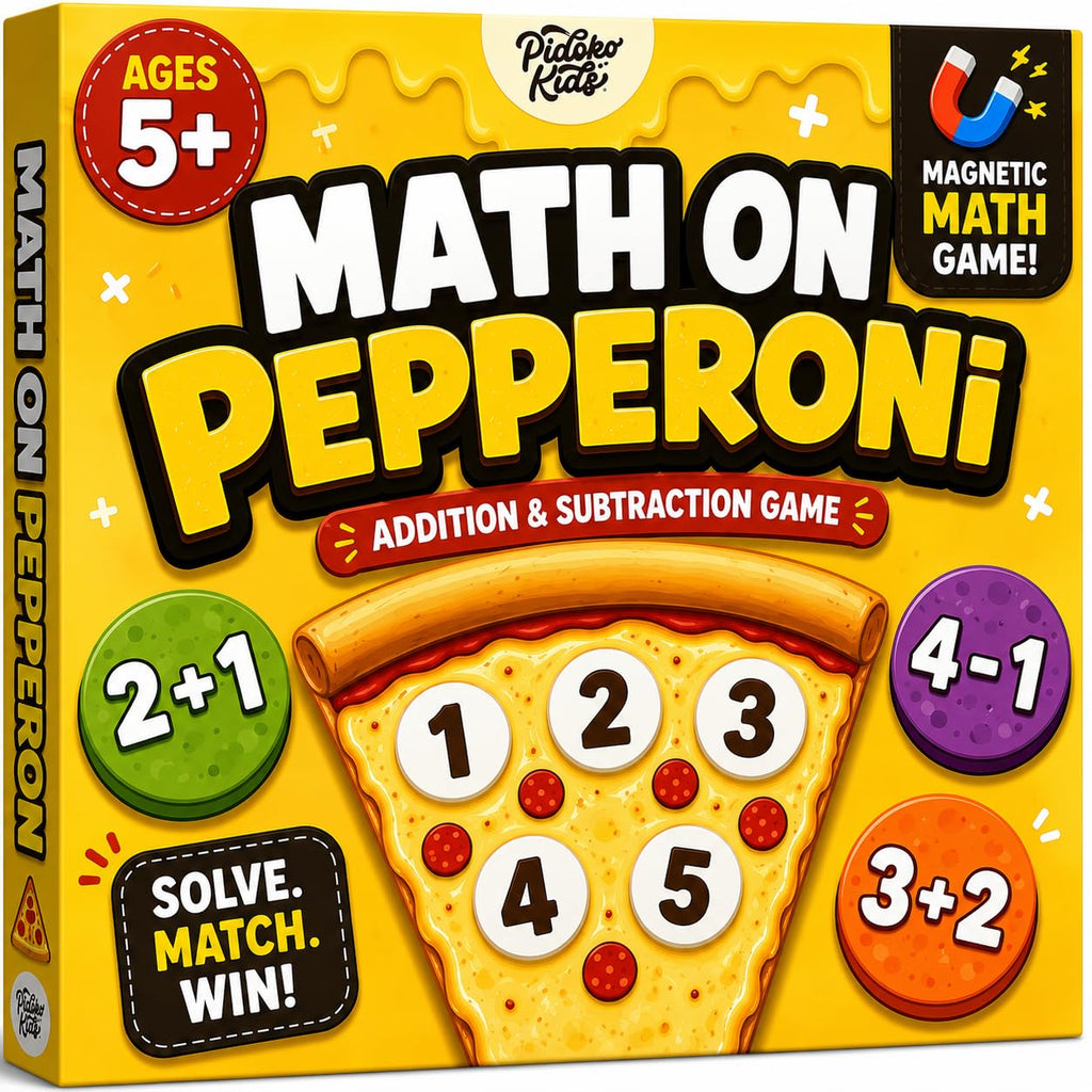 Addition & Subtraction Math Board Game Kindergarten Math Games for Kids 5-7