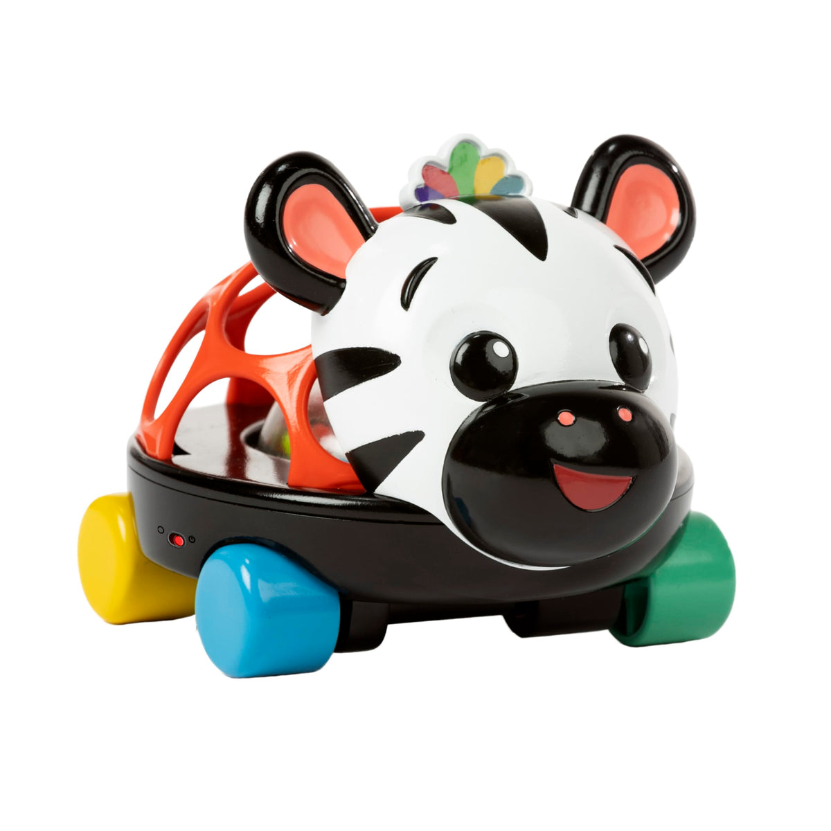 Baby Einstein Rattle & Sense Sensory Ball, Multisensory Baby Toy with Bead Chasers, Rattle Sounds & Textures, Easy to Grasp, Ages 3 Months+