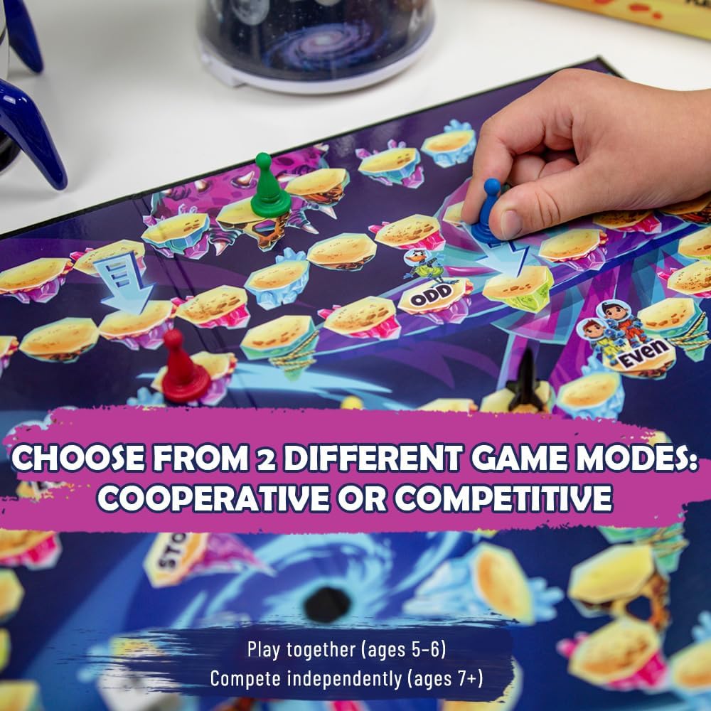 Sums in Space - Addition and Subtraction Math Games for Kids 5-7