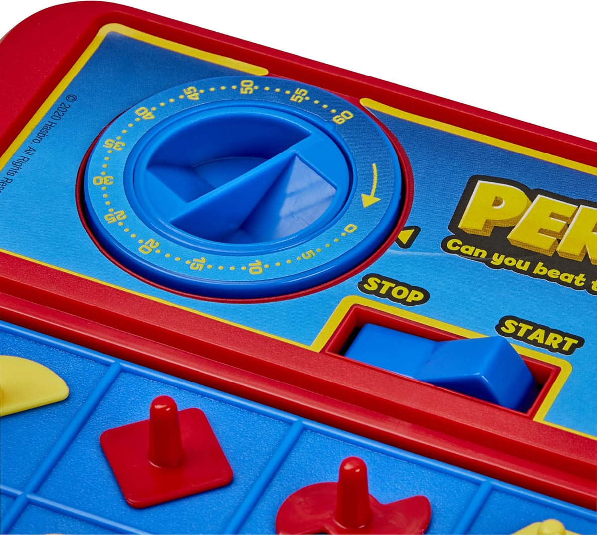 Hasbro Gaming Perfection Plus 2-Player Duel Mode Popping Shapes and Pieces Ages 5 and Up, Easter Gifts for Kids (Amazon Exclusive)