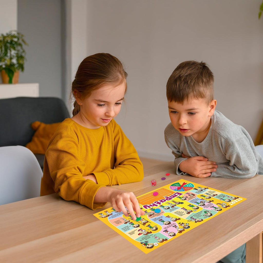 Junior Learning Social Skills Board Games, 4 Games for Kids Ages 5-8