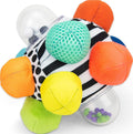 Sassy Developmental Bumpy Ball, Easy to Grasp Bumps Help Develop Motor Skills, Ages 6+ Months