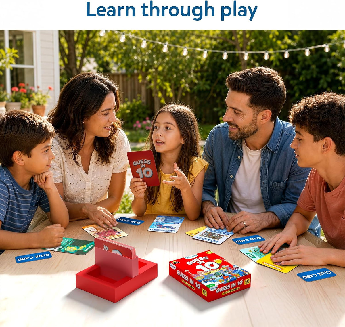 Skillmatics Guess in 10 – States of America, Geography Game, Gift for Kids