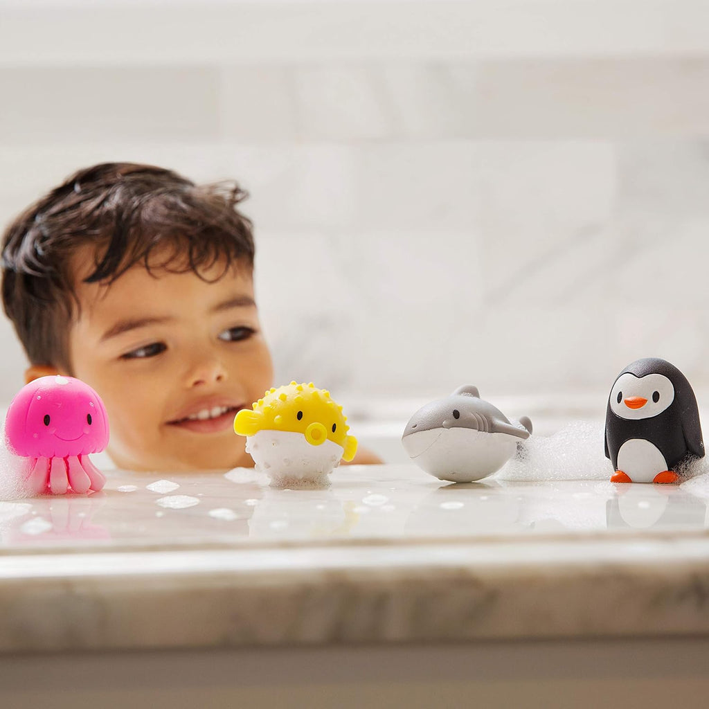 Munchkin Ocean Sea Animal Squirt Bath Toys, 9+ Months, 8 Pack