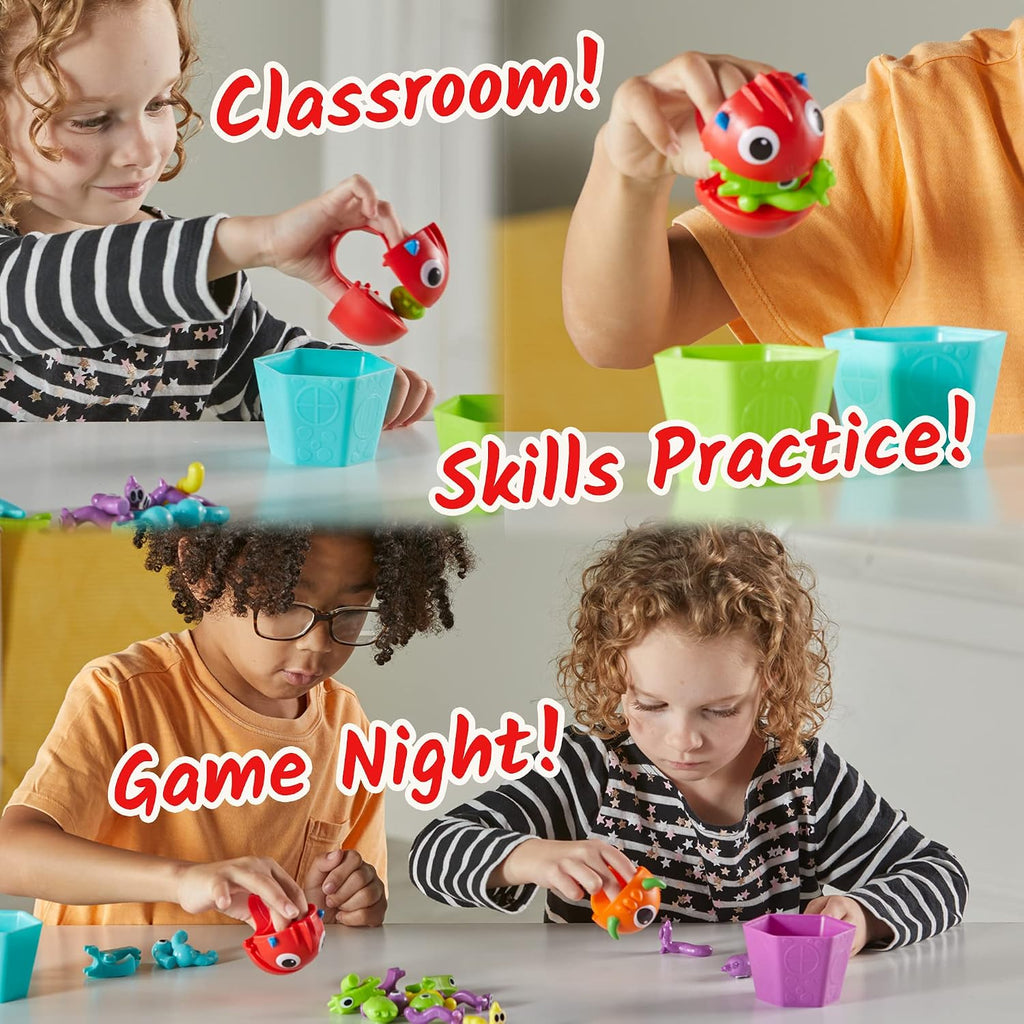 hand2mind Grab that Monster Fine Motor Activity Set, Ages 3+