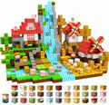 Magneverse 150 PCS Magnetic Blocks - Forest Village Building Block for Kids Ages 4-8, Magnetic Cubes for Boys Girls, STEM Educational Stacking Magnet Toy for 3 4 5 6 7 8 9 10 11 12 Birthday Gifts