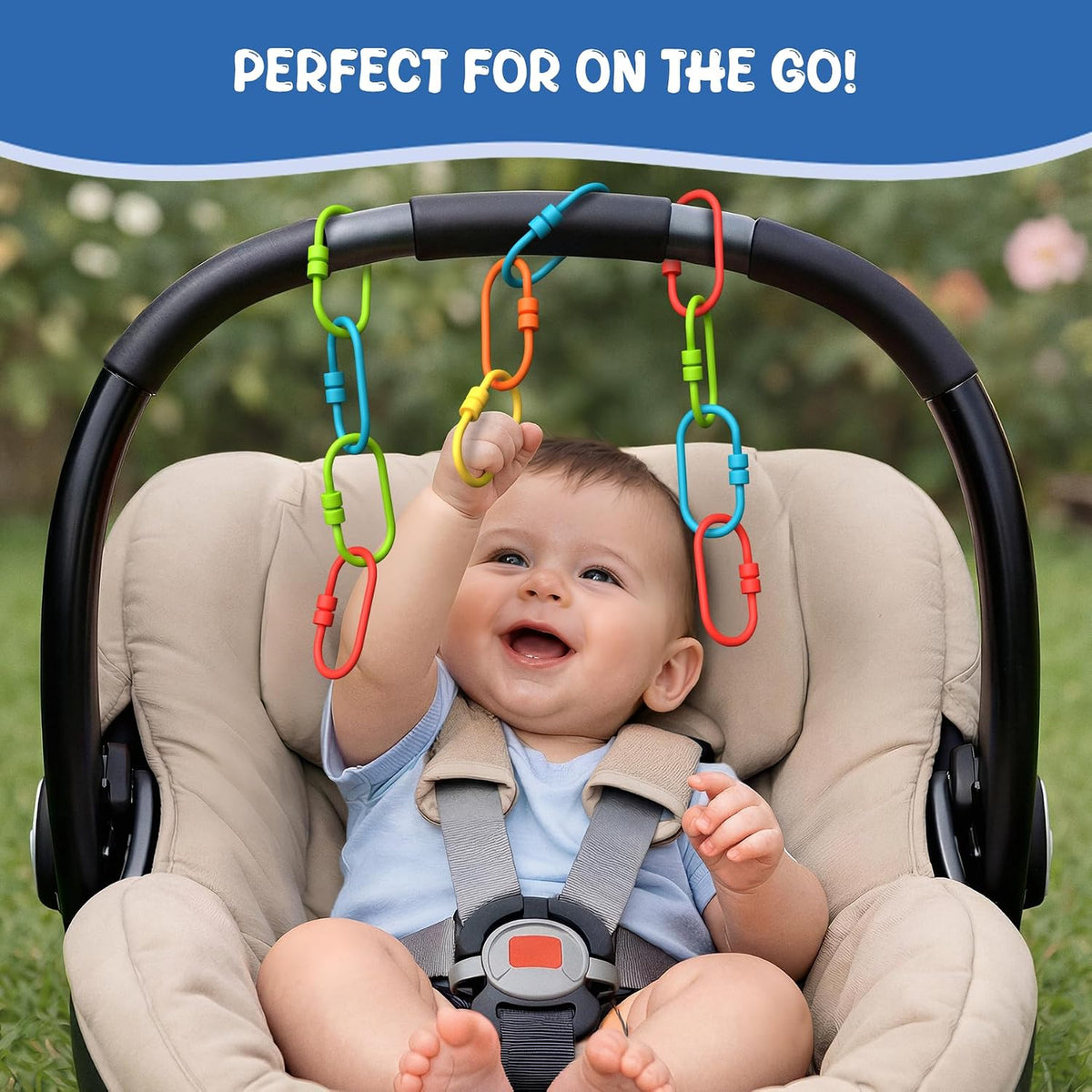 Skillmatics Early Learning Link Toy for Toddlers – 36 Connectable Linkies