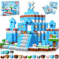200 PCS Magnetic Blocks with Light Up Blocks - Magnetic Building Blocks, Magnetic Construction Cube Toys, STEM Sensory Learning Toys, Easter Christmas Birthday Gifts for Toddlers Boys and Girls Age 3+