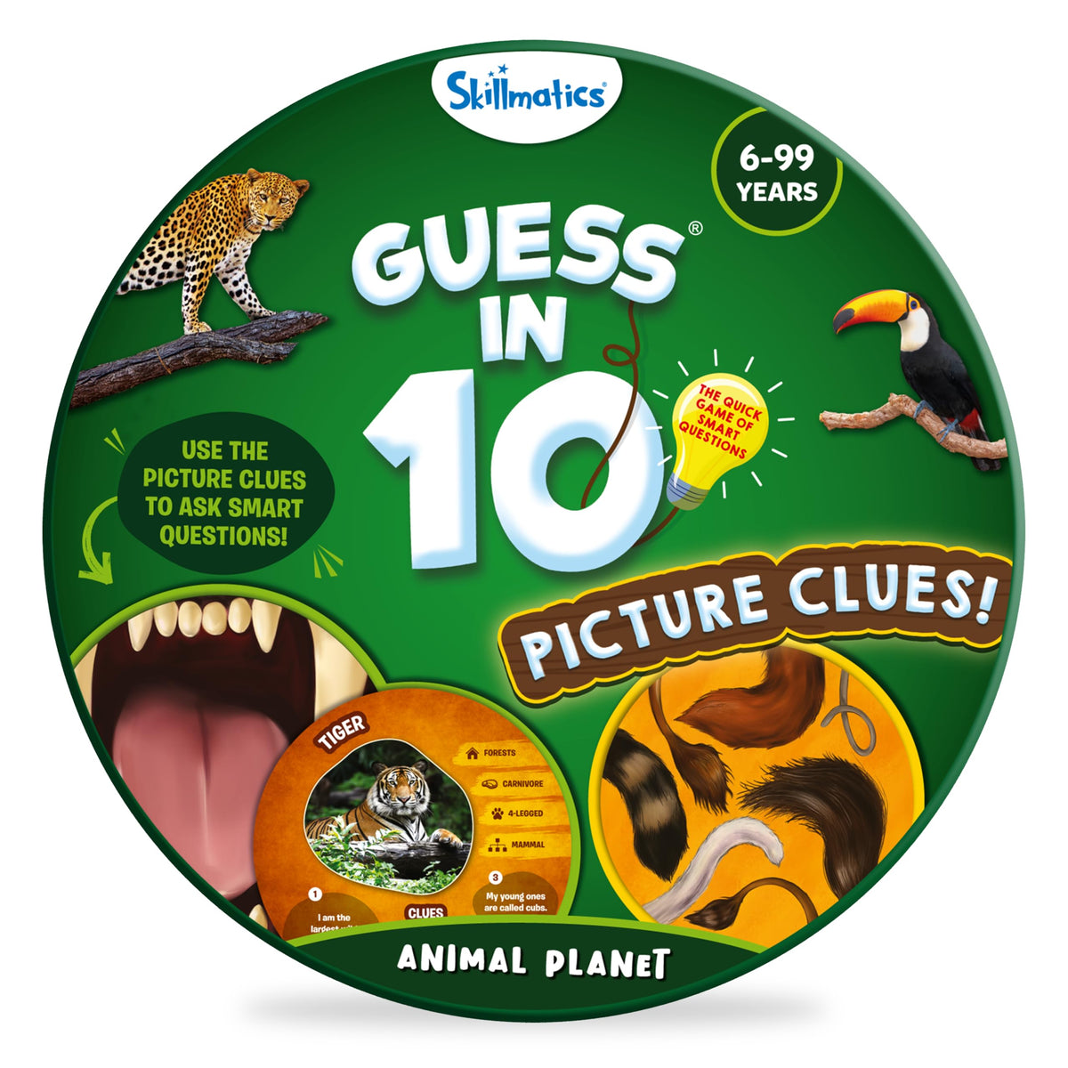 Skillmatics Guess in 10 – States of America, Geography Game, Gift for Kids