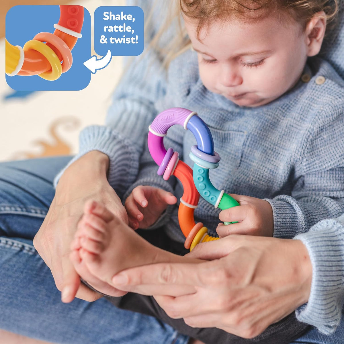 Nuby Twist-a-Ring Teether