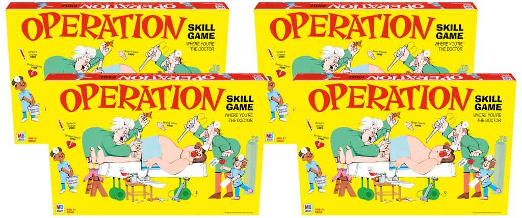 Hasbro Gaming Operation Electronic Board Game, Family Games for Kids Ages 6+, Kids Board Games for 1+ Players, Funny Games for Kids, Easter Gifts for Boys and Girls (Amazon Exclusive)