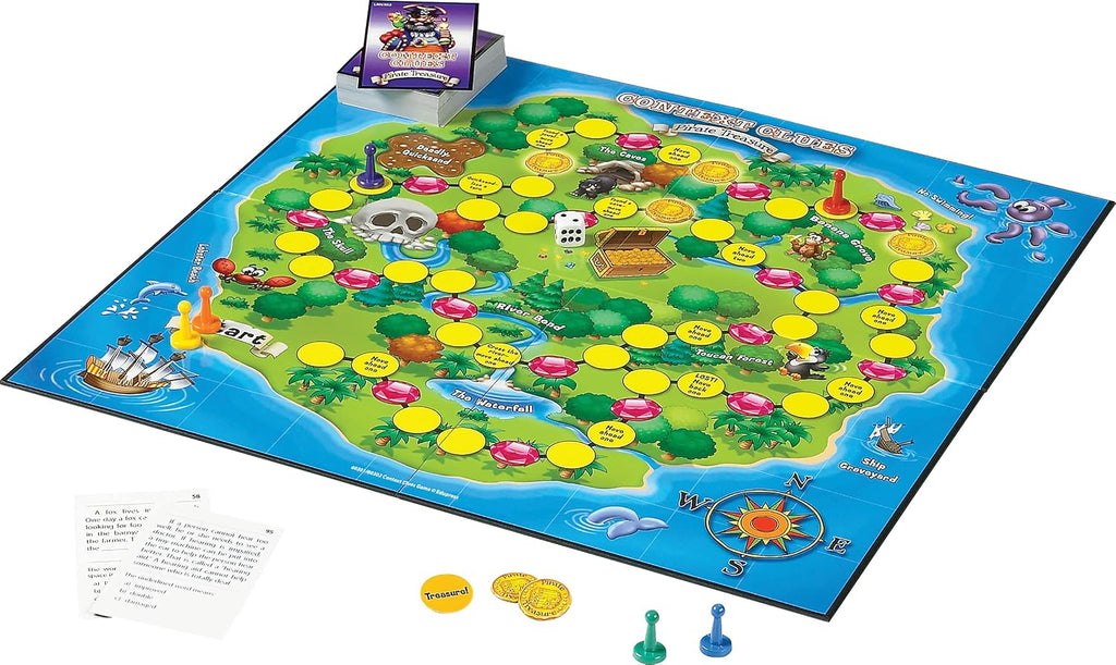 Edupress Learning Well Games Context Clues Game Blue Level-Pirate Treasure Game (LRN301)