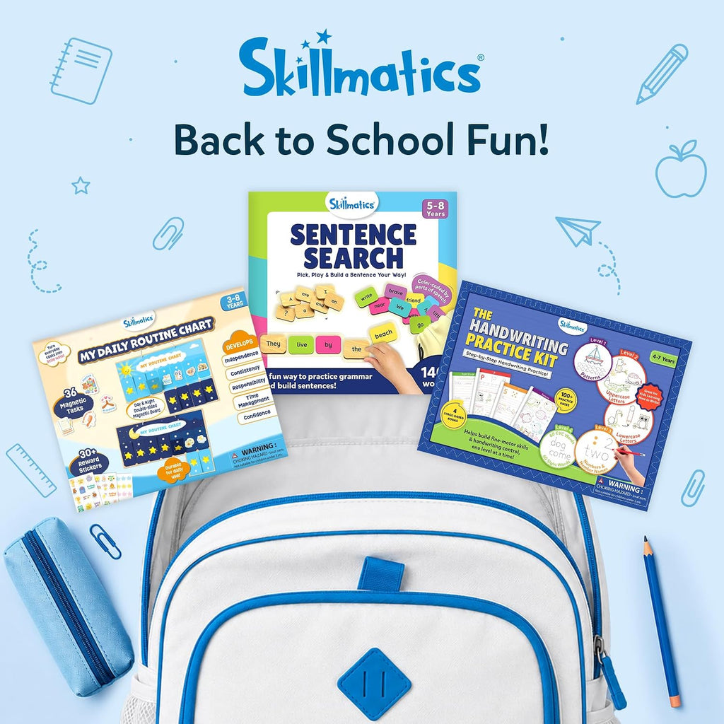 Skillmatics Sentence Search – Educational Board Game, Learning Toy for Kids