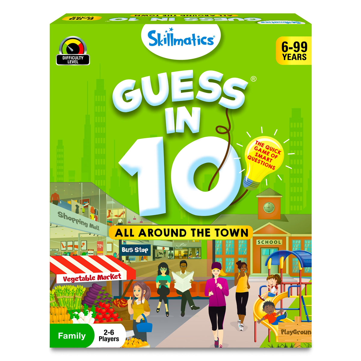 Skillmatics Guess in 10 – States of America, Geography Game, Gift for Kids