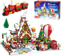 Advent Calendar 2026 Building Blocks, 1950+ PCS Gingerbread House Kit