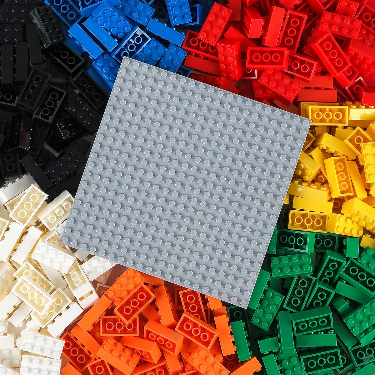 HUIZDQ 1500 Pieces Building Bricks, Classic Bulk Small Blocks