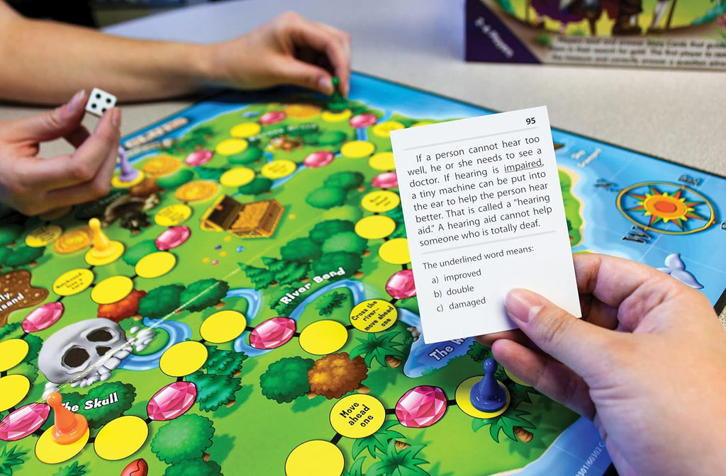 Edupress Learning Well Games Context Clues Game Blue Level-Pirate Treasure Game (LRN301)