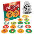 Montessori-Inspired Wooden Matching Game for Toddlers 2-4 Years - Durable, Scratch-Resistant 36 Card Set, Includes Carry Bag - Memory Game for Toddlers 2-4 Years - Cognitive Verbal Skills Development