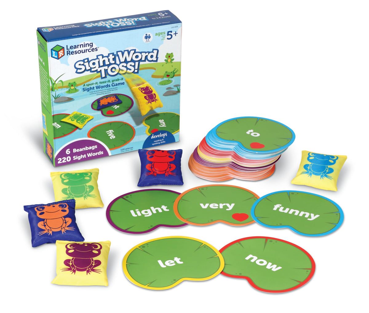 Learning Resources Sight Word Swat A Sight Words Game - Phonics Flash Cards, Board Games for Kids, Montessori Spelling, Homeschool, Classroom Must Haves, Teacher Supplies, Gifts for Boys and Girls