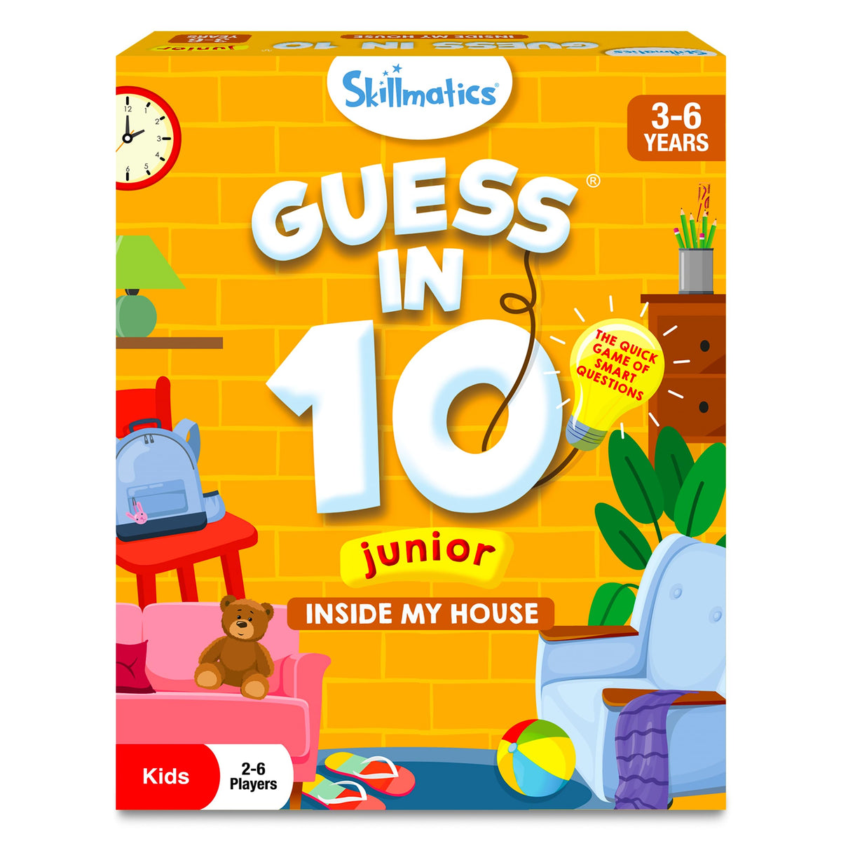 Skillmatics Guess in 10 – States of America, Geography Game, Gift for Kids