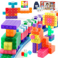 TOY Life Primary Magnetic Blocks, 64-Piece STEM Set, Ages 3-8