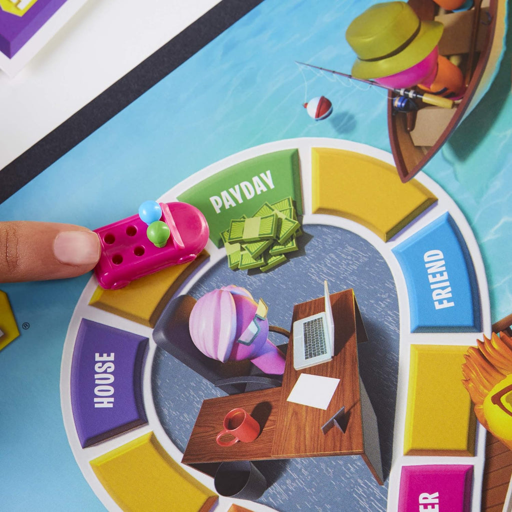 The Game of Life Board Game, Family Games for Kids Ages 8 and Up, Pegs Come in 6 Colors, Family Board Games for 2 to 4 Players