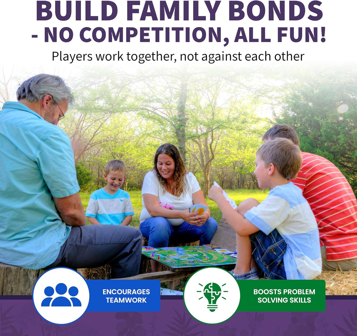 Wildcraft! Cooperative Board Game, Learn 25 Herbs, Family Game for Kids 4+