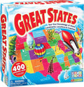 Game Zone Great States - Fun and Educational Geography Game for Ages 7+ - An Engaging Way to Learn about the 50 States with Friends and Family