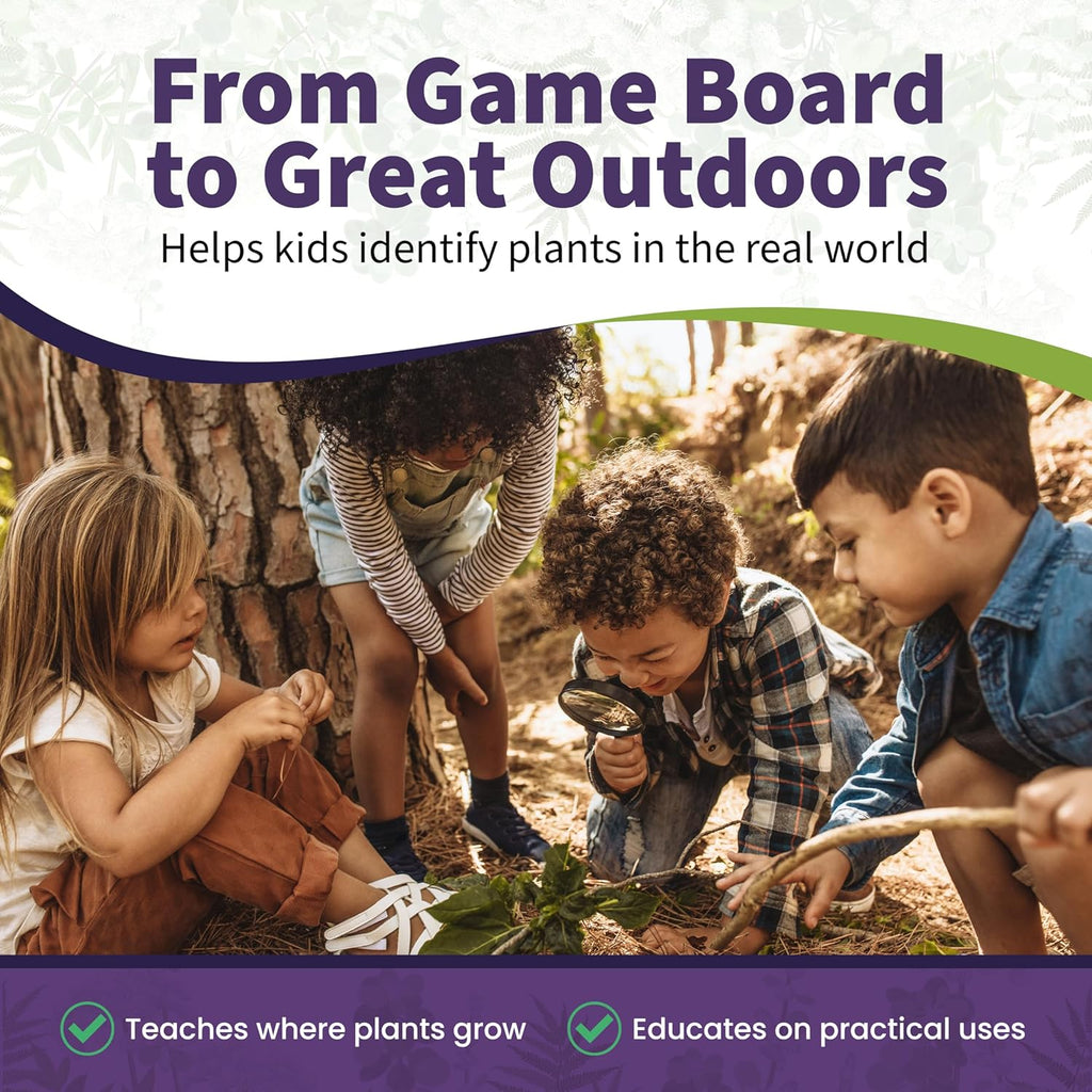 Wildcraft! Cooperative Board Game, Learn 25 Herbs, Family Game for Kids 4+